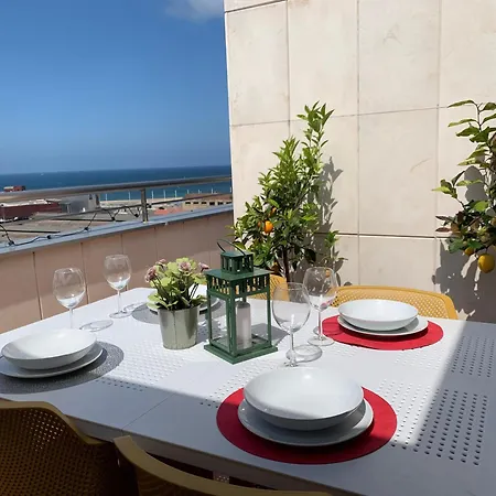 Apartman Atico Gran Terraza Poniente Playa Con Garaje, Wifi - Vut-5109-as *