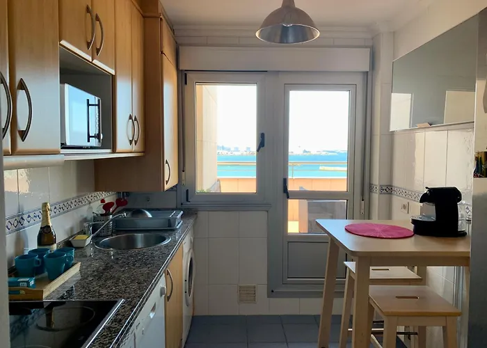 Atico Gran Terraza Poniente Playa Con Garaje, Wifi - Vut-5109-as * خيخون