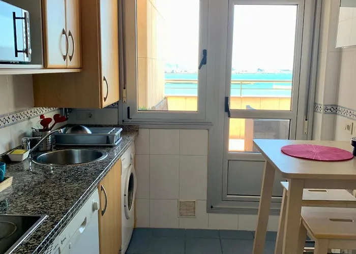 Apartman Atico Gran Terraza Poniente Playa Con Garaje, Wifi - Vut-5109-as Gijón