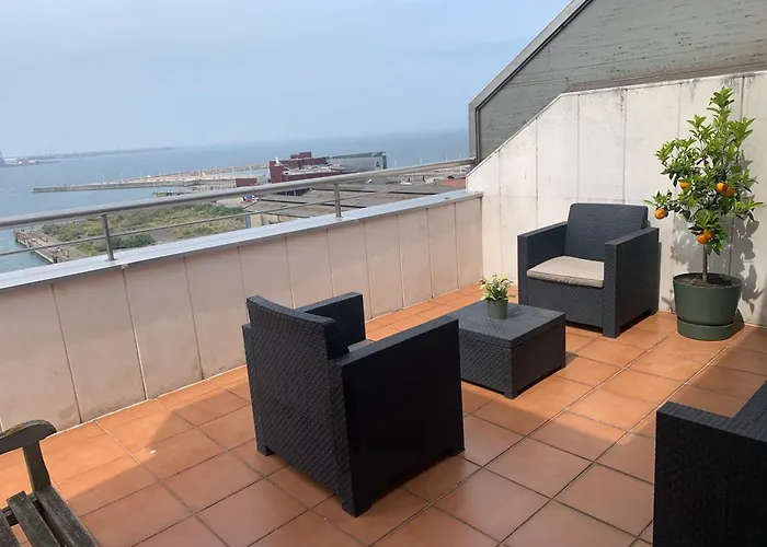 Atico Gran Terraza Poniente Playa Con Garaje, Wifi - Vut-5109-as Gijón
